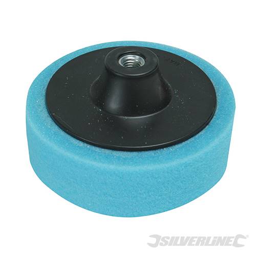 Silverline M14 Foam Polishing Head Medium Blue