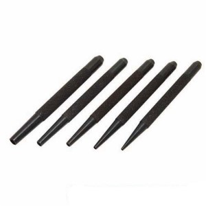 Silverline 5 Piece Nail Punch Set 1½mm - 5mm