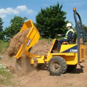 3 Tonne Swivel Dumper