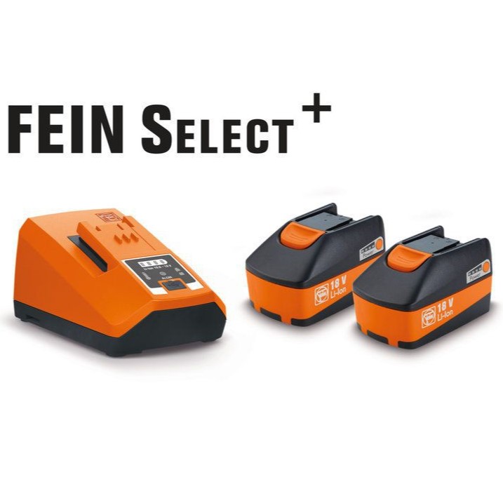 Fein ALG80 18v 5.2ah HighPower Li‐ion Battery Starter Set